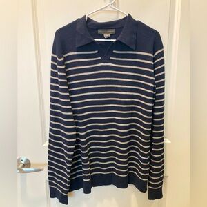 Banana Republic 100% Wool Sweater Polo